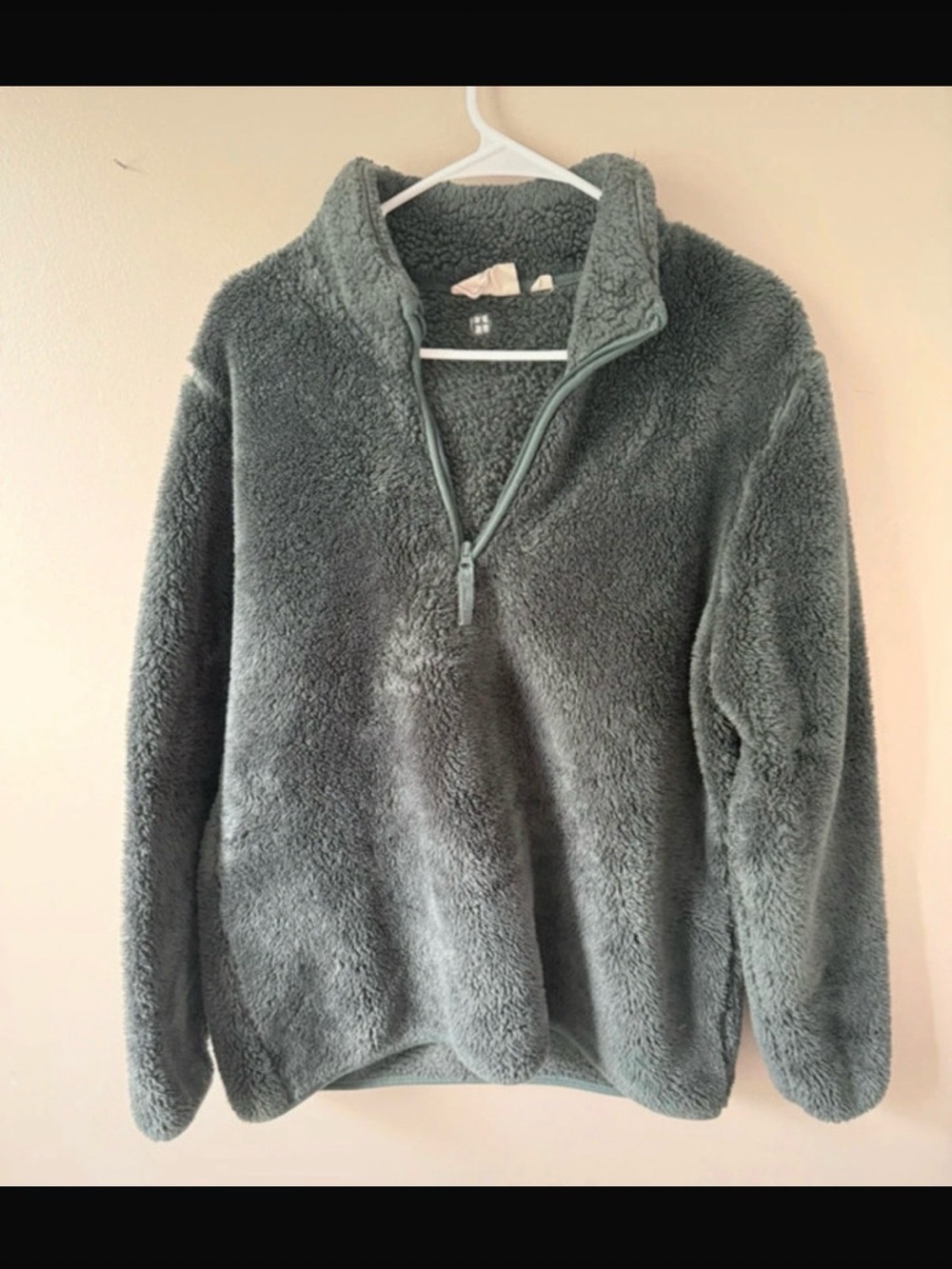 Woman’s Mountain Warehouse Sherpa Fleece Quarter-Zip Pullover - Size US 14